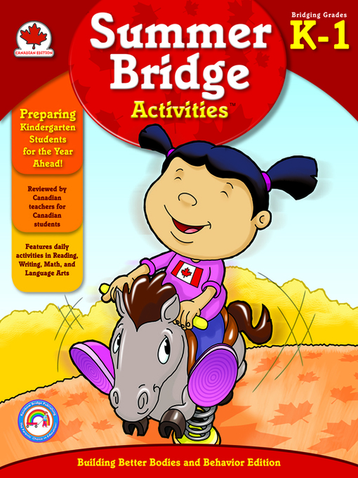 Title details for Summer Bridge Activities, Grades K - 1 by Summer Bridge Activities - Available